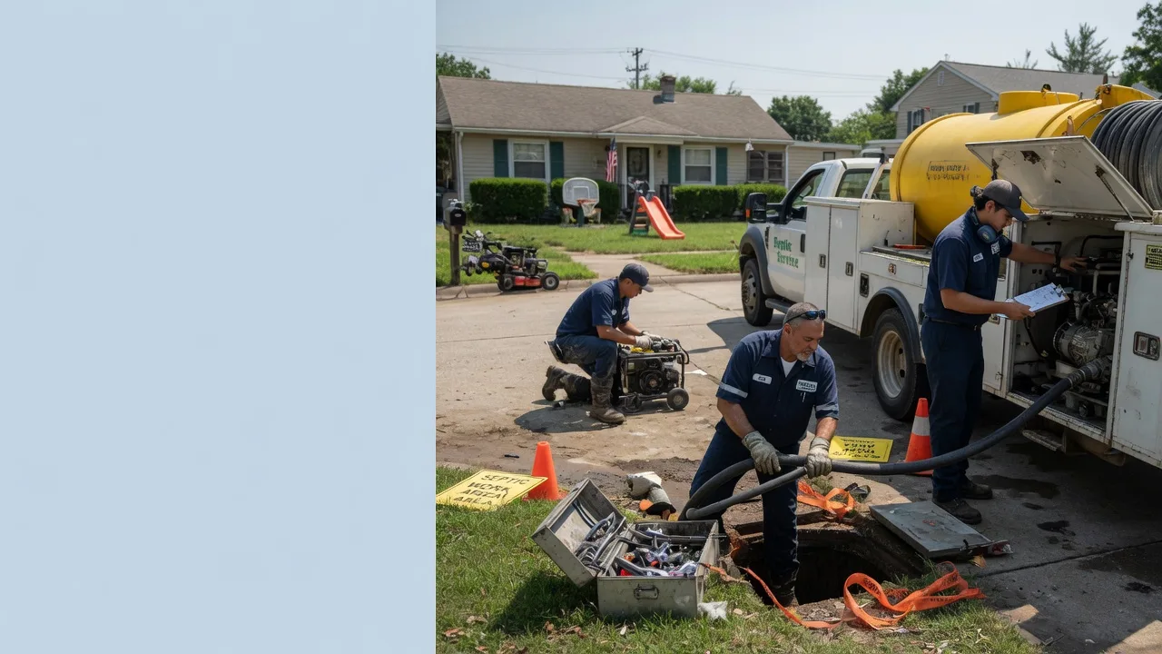 Septic Tank Pumping in Almo, KY near me